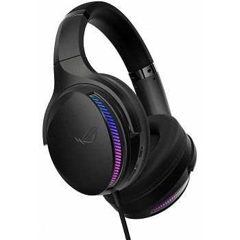 Slušalice Asus ROG Fusion II 300, žičane, gaming, 7.1, mikrofon, over-ear, PC, PS4, PS5, Switch, Black